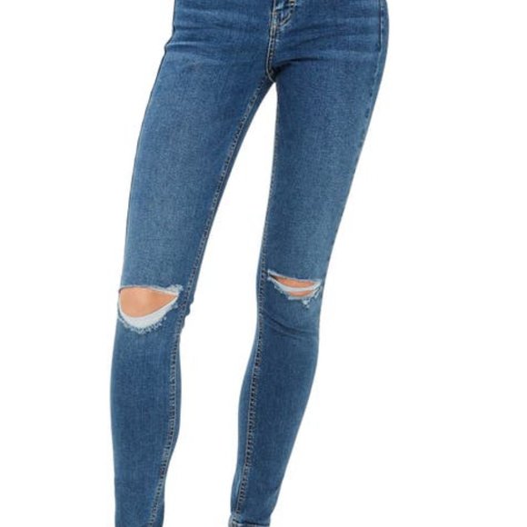 TopShop Jamie Skinny Jeans Size 26 Tall - Picture 2 of 12